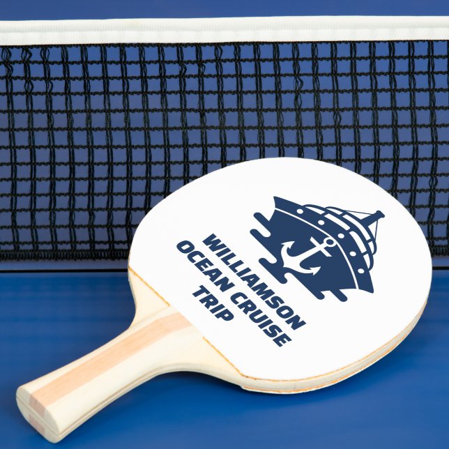 Raquette De Ping Pong Croisière sur mesure sur la plage (Insitu)
