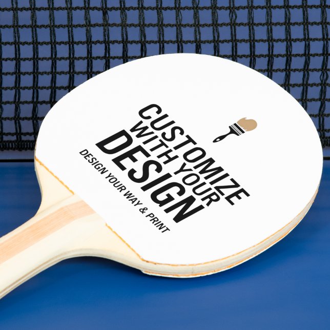 Raquette De Ping Pong Customized Company Branded Custom Personalized  (Créateur téléchargé)
