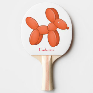 Raquette De Ping Pong Cute Balloon Chien Thunder_Cove