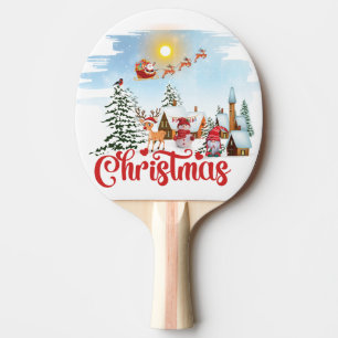 Raquette De Ping Pong Cute Gnome