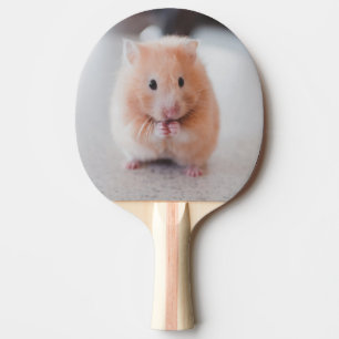 Raquette De Ping Pong Cute Hamster Love Animals