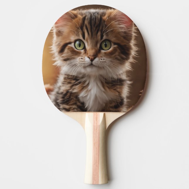 Raquette De Ping Pong Cute Kitten (Devant)