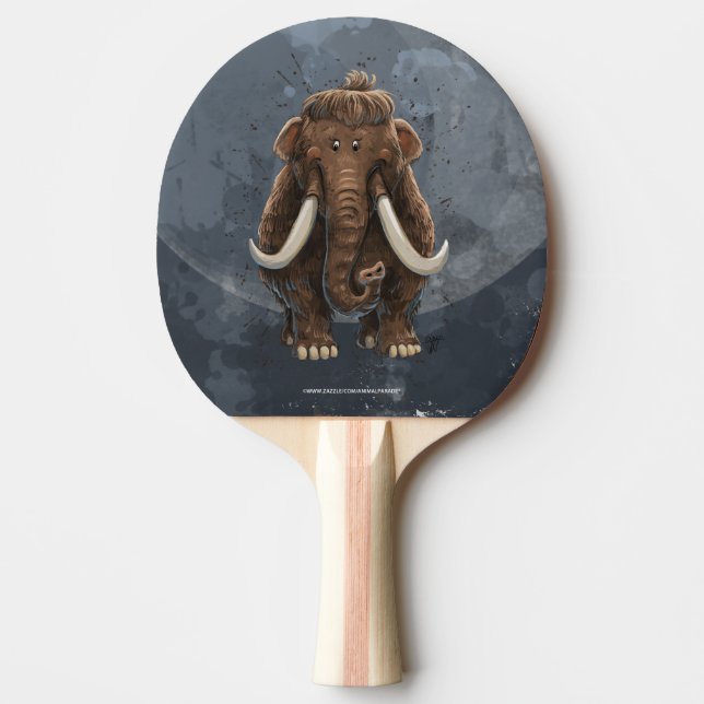 Raquette De Ping Pong Cute Mastodon (Devant)