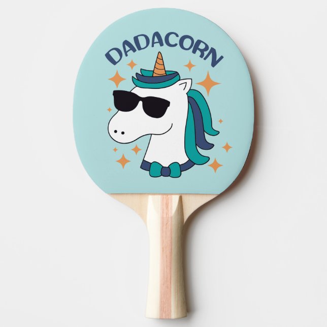 Raquette De Ping Pong Dadacorn Avec Lunettes De Soleil (Devant)