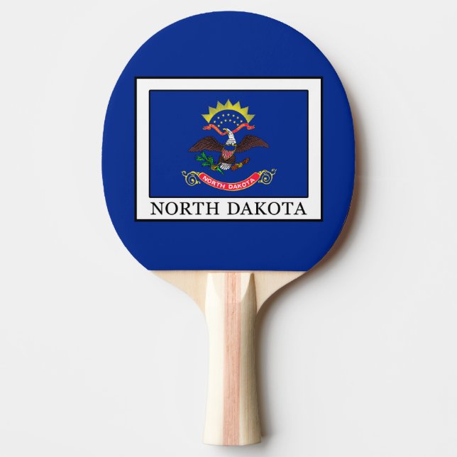Raquette De Ping Pong Dakota du Nord (Devant)