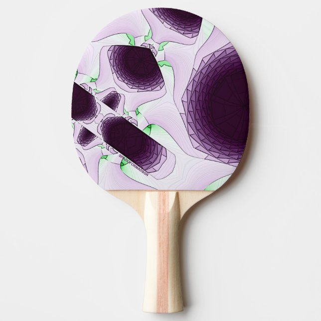 Raquette De Ping Pong Dans la nuance de couleur Violet (Devant)
