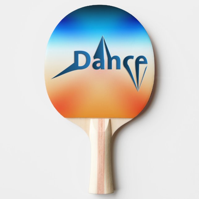 Raquette De Ping Pong Danse (Devant)