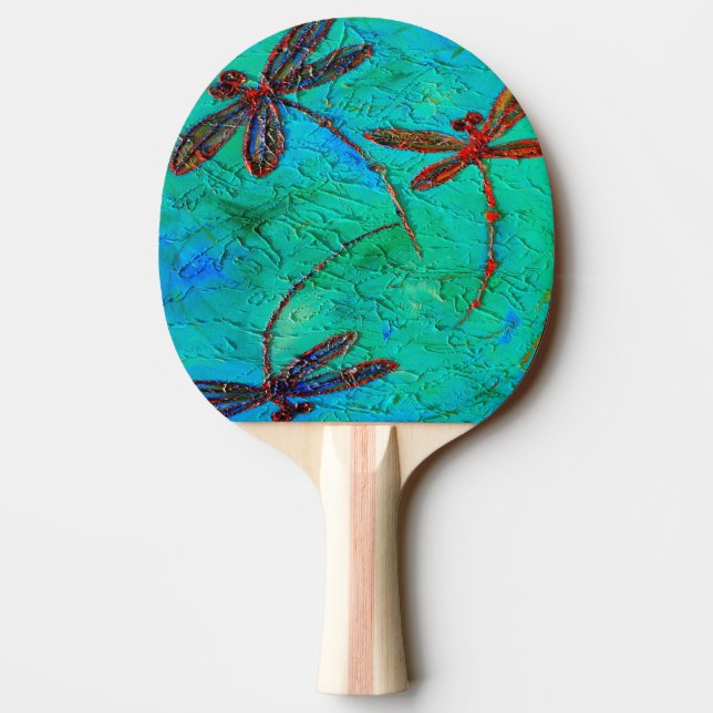 Raquette De Ping Pong Danse Dragonfly (Dos)