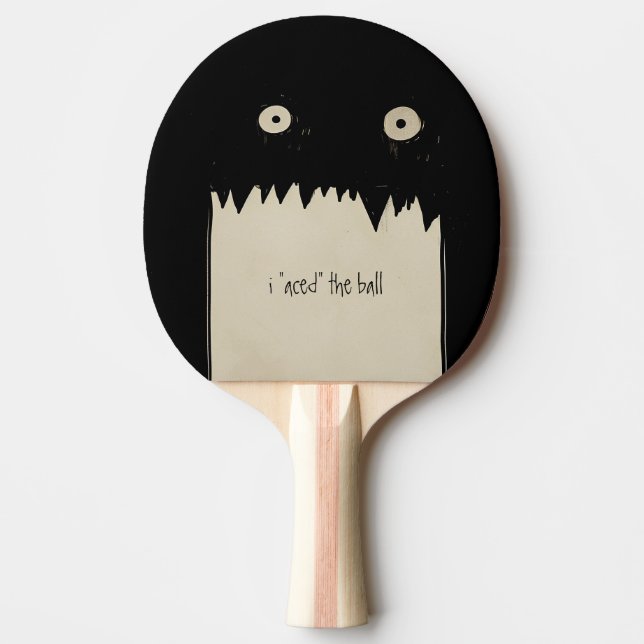 Raquette De Ping Pong Darnes le monstre (Devant)