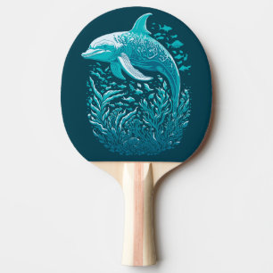 Raquette De Ping Pong Dauphin de natation