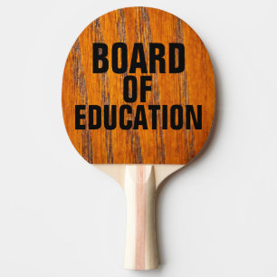 RAQUETTE DE PING PONG DE LA COMMISSION SCOLAIRE