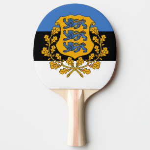 Raquette de ping pong de la République d'Estonie !