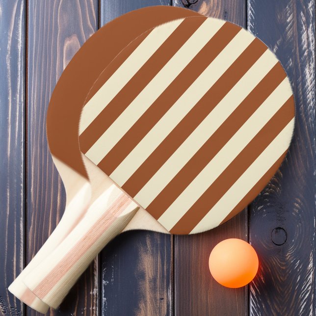 Raquette De Ping Pong Désert Sun Polo rayé et uni (Créateur téléchargé)