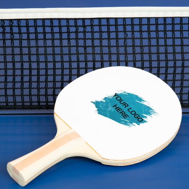 Raquette De Ping Pong Design Your Own Ping Pong Paddle– Logo and Text (Insitu)
