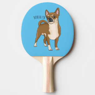 Raquette De Ping Pong Dessin de Chihuahua pour chien