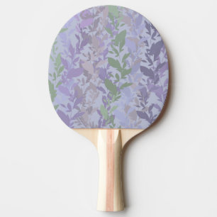Raquette De Ping Pong Dessin de motif de vigne rampante feuillue avec pa