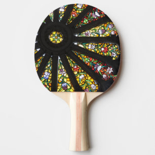 Raquette De Ping Pong Détail de vitrail 2