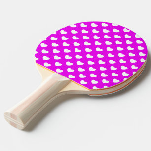Raquette De Ping Pong Deux Côtés Différents Couleurs Contraires, Rose
