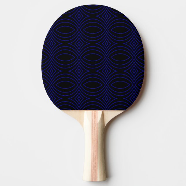 Raquette De Ping Pong Diamond Eyes Moderne Pop Art Abstrait (Devant)