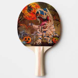 Raquette De Ping Pong Dinosaur T Rex Halloween
