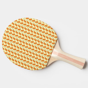 Raquette De Ping Pong Dinosaure drôle jouant au golf Orange T Rex golfan