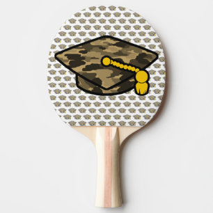 Raquette De Ping Pong Diplôme de Cap Khaki Camo