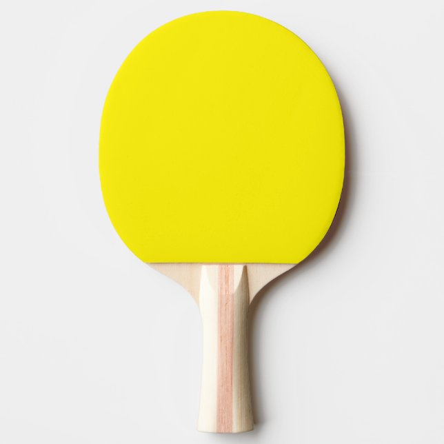 Raquette De Ping Pong Dominez le jeu avec cette Personnalité Jaune (Devant)