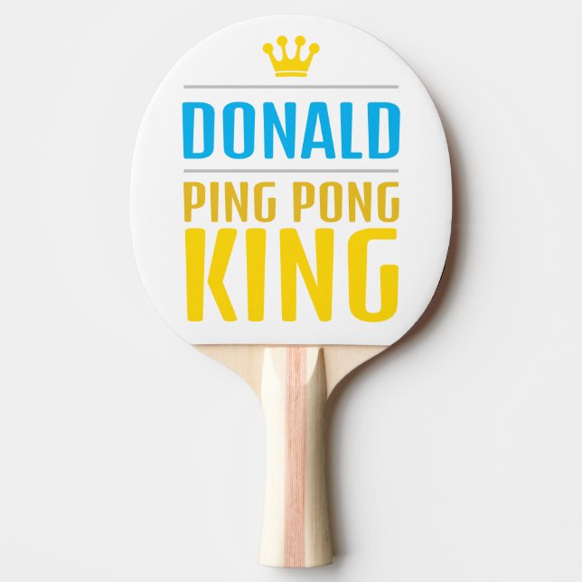 Raquette De Ping Pong Donald (Devant)
