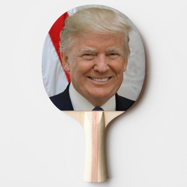 Raquette De Ping Pong Donald Trump (Devant)
