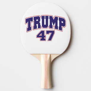 Raquette De Ping Pong Donald Trump 47