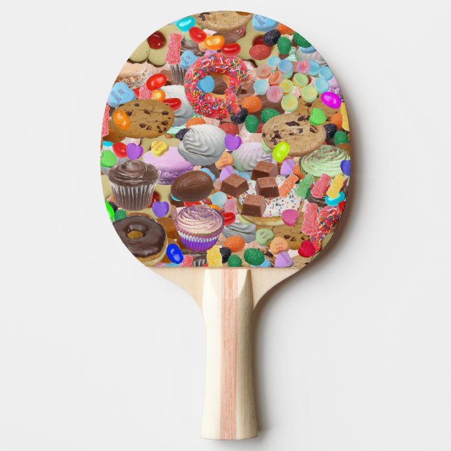 Raquette De Ping Pong Douceur Traitements Ping Pong Paddle (Devant)