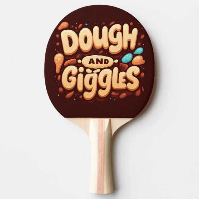 Raquette De Ping Pong Dough et Giggles (Devant)