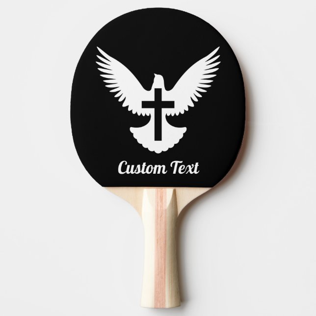 Raquette De Ping Pong Dove avec Ping-Pong Cross (Devant)