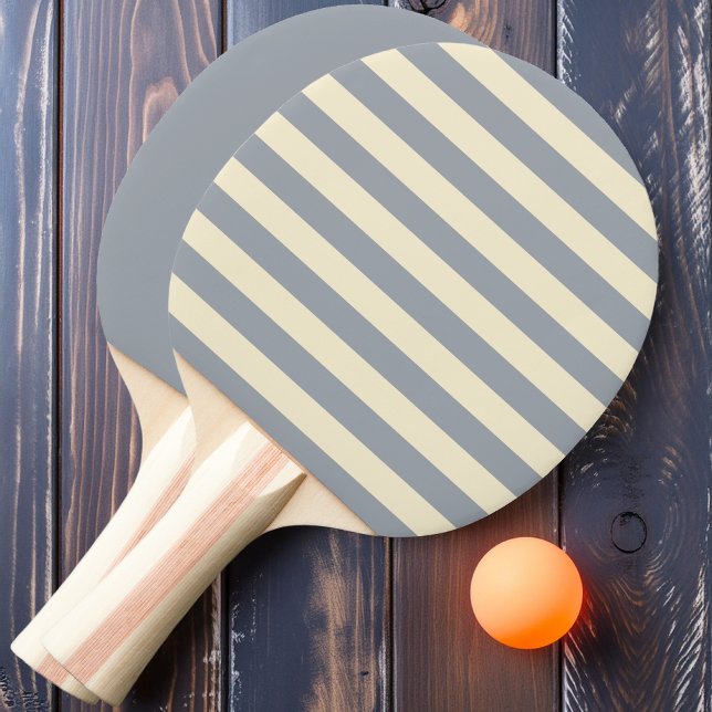 Raquette De Ping Pong Dove Gris Polo Rayures et Uni (Créateur téléchargé)