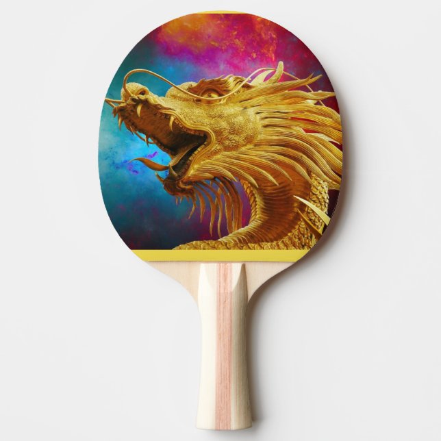 RAQUETTE DE PING PONG DRAGON (Devant)