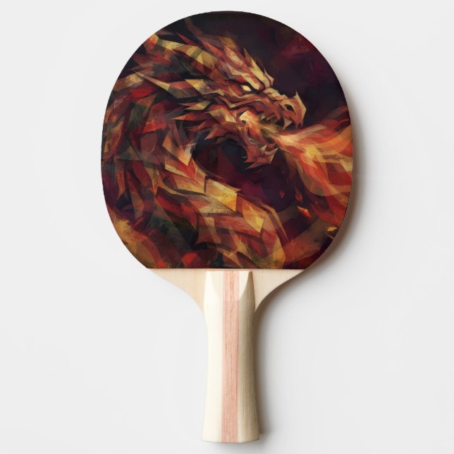 Raquette De Ping Pong Dragon  (Devant)