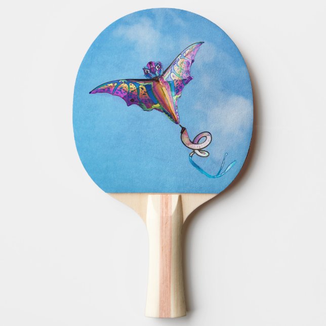 Raquette De Ping Pong Dragon Cerf-volant Art numérique (Devant)