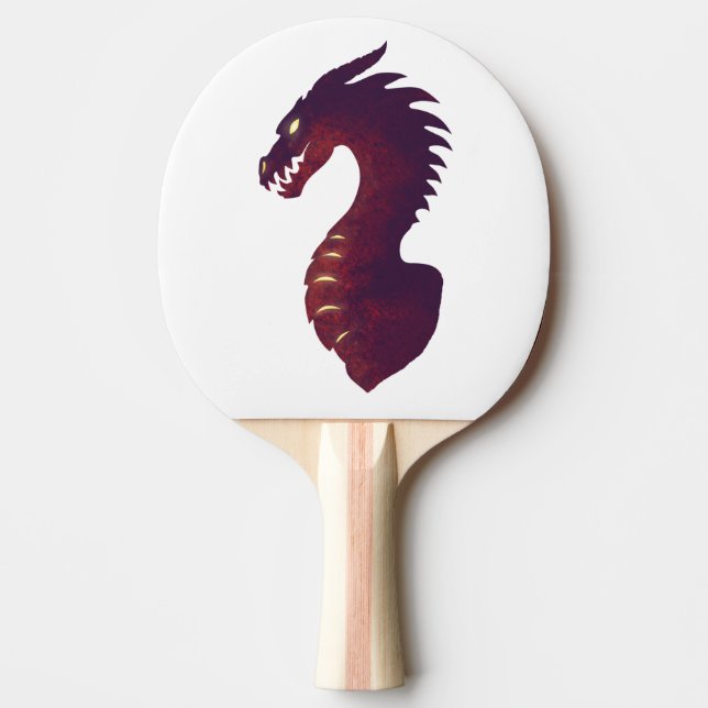 Raquette De Ping Pong Dragon médiéval (Devant)