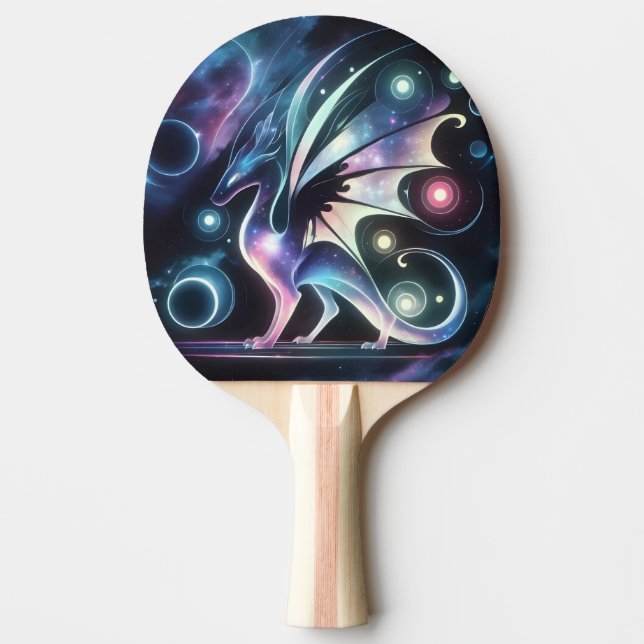 Raquette De Ping Pong Dragon papillon spatial (Devant)