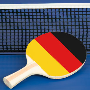 Raquette De Ping Pong Drapeau allemand