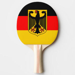 Raquette De Ping Pong Drapeau allemand