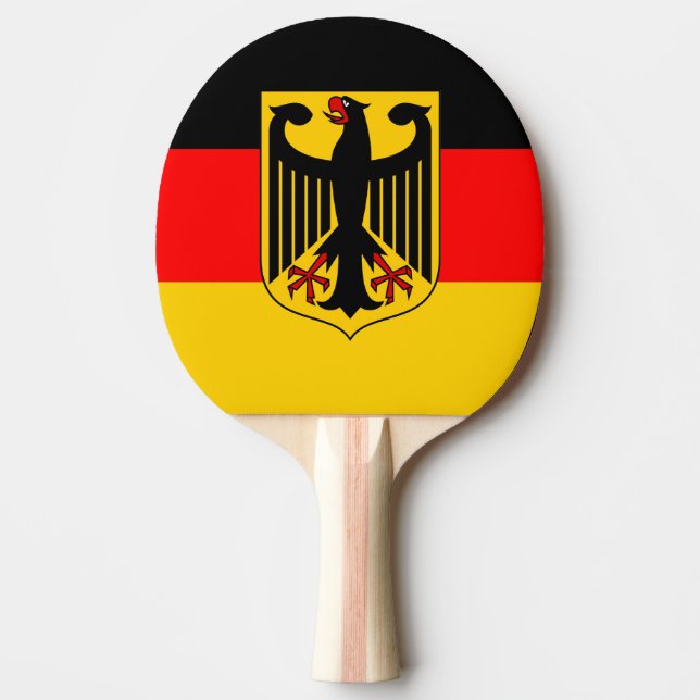 Raquette De Ping Pong Drapeau allemand (Devant)