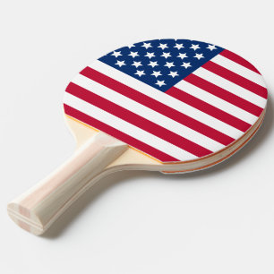 Raquette De Ping Pong Drapeau américain