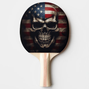 Raquette De Ping Pong Drapeau américain