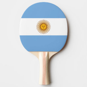 Raquette De Ping Pong Drapeau Argentine