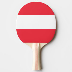 Raquette De Ping Pong Drapeau Autriche
