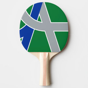 Raquette De Ping Pong Drapeau d'Albany, Oregon