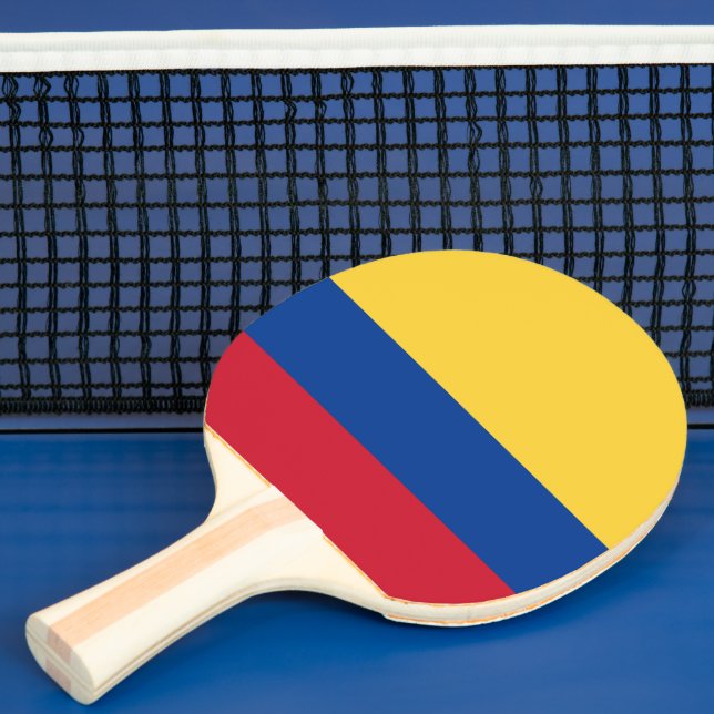 Raquette De Ping Pong Drapeau de Colombie (Insitu)