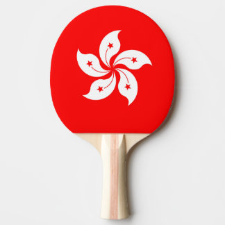 Raquette De Ping Pong Drapeau de Hong Kong