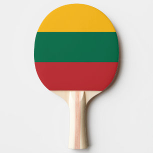 Raquette De Ping Pong Drapeau de la Lituanie